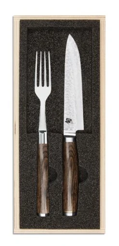KAI SHUN Premier Tim Mälzer Sets Besteck-Set Gabel + Steakmesser