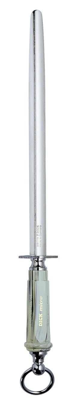 F. DICK DICKORON Micro Wetzstahl Oval 30 Cm