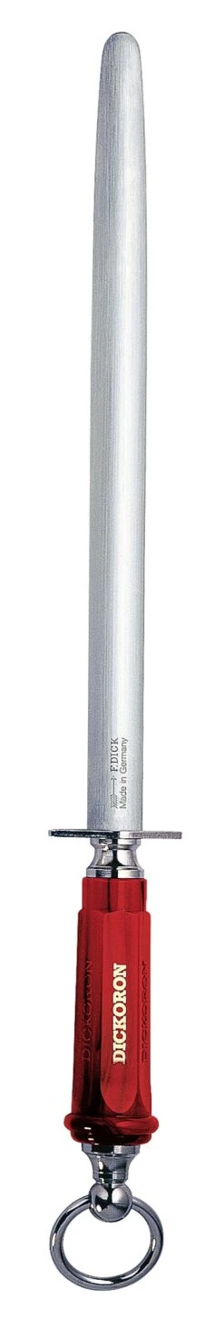 F. DICK DICKORON Classic Wetzstahl Oval Saphirzug 30 Cm